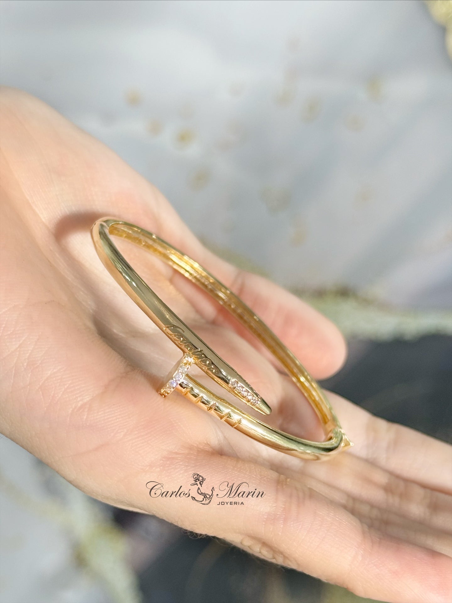 Bracelet clavo cart oro 18k