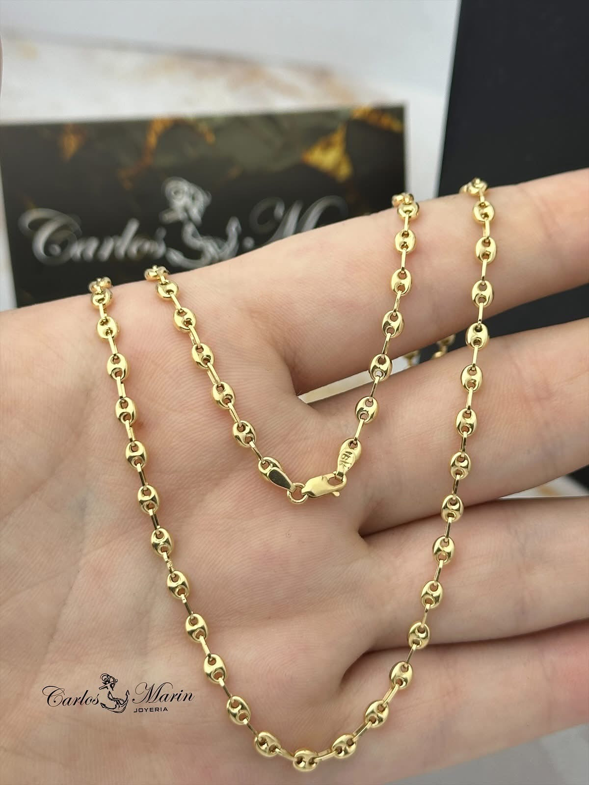 Cadena tejido G-ucci