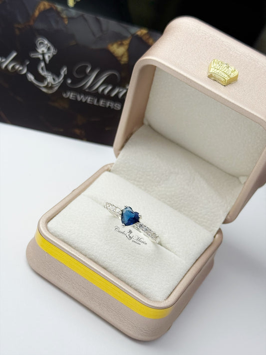 Anillo de plata 925 con circonia